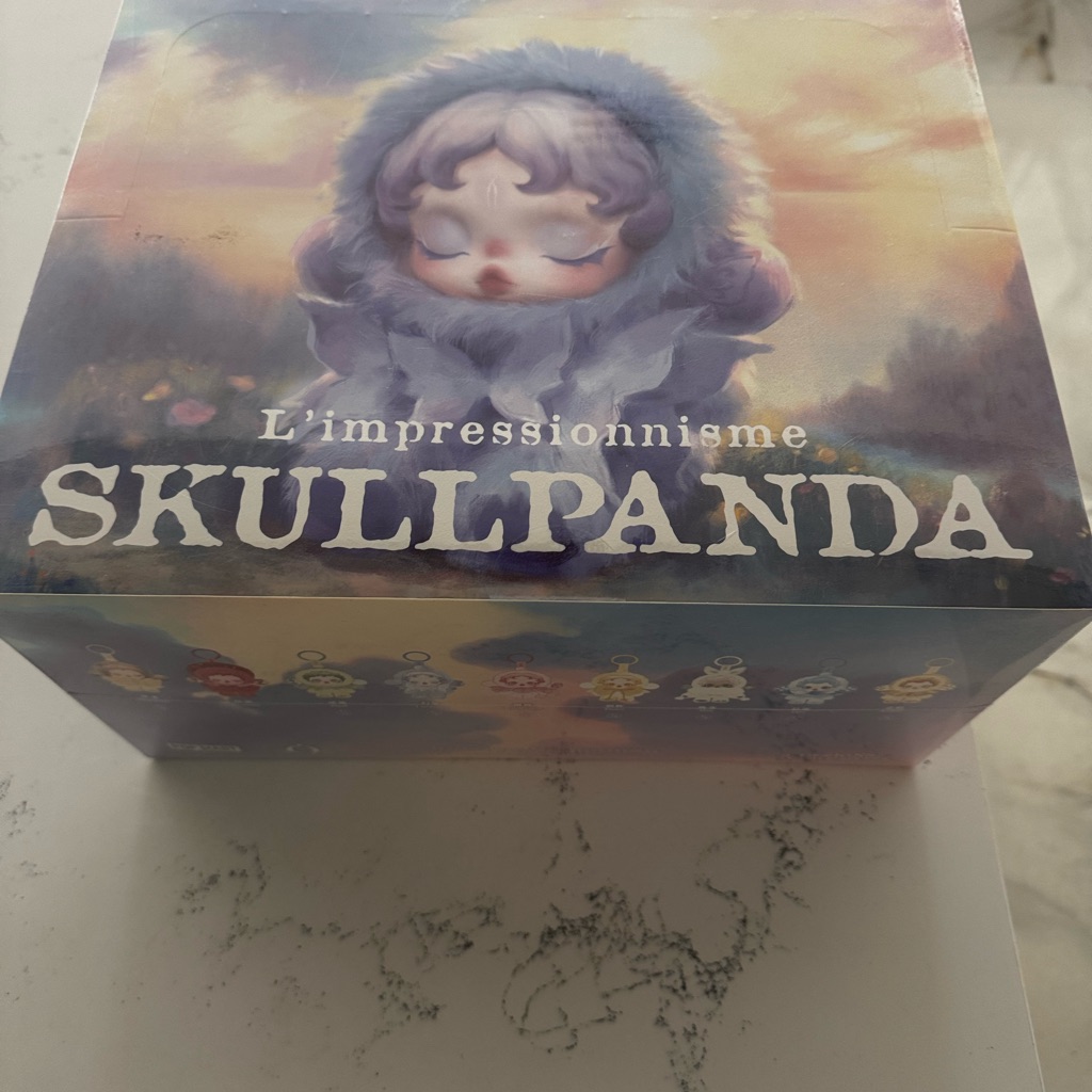 Skullpanda L'impressionnisme Series Plush Doll. Selling Individually.